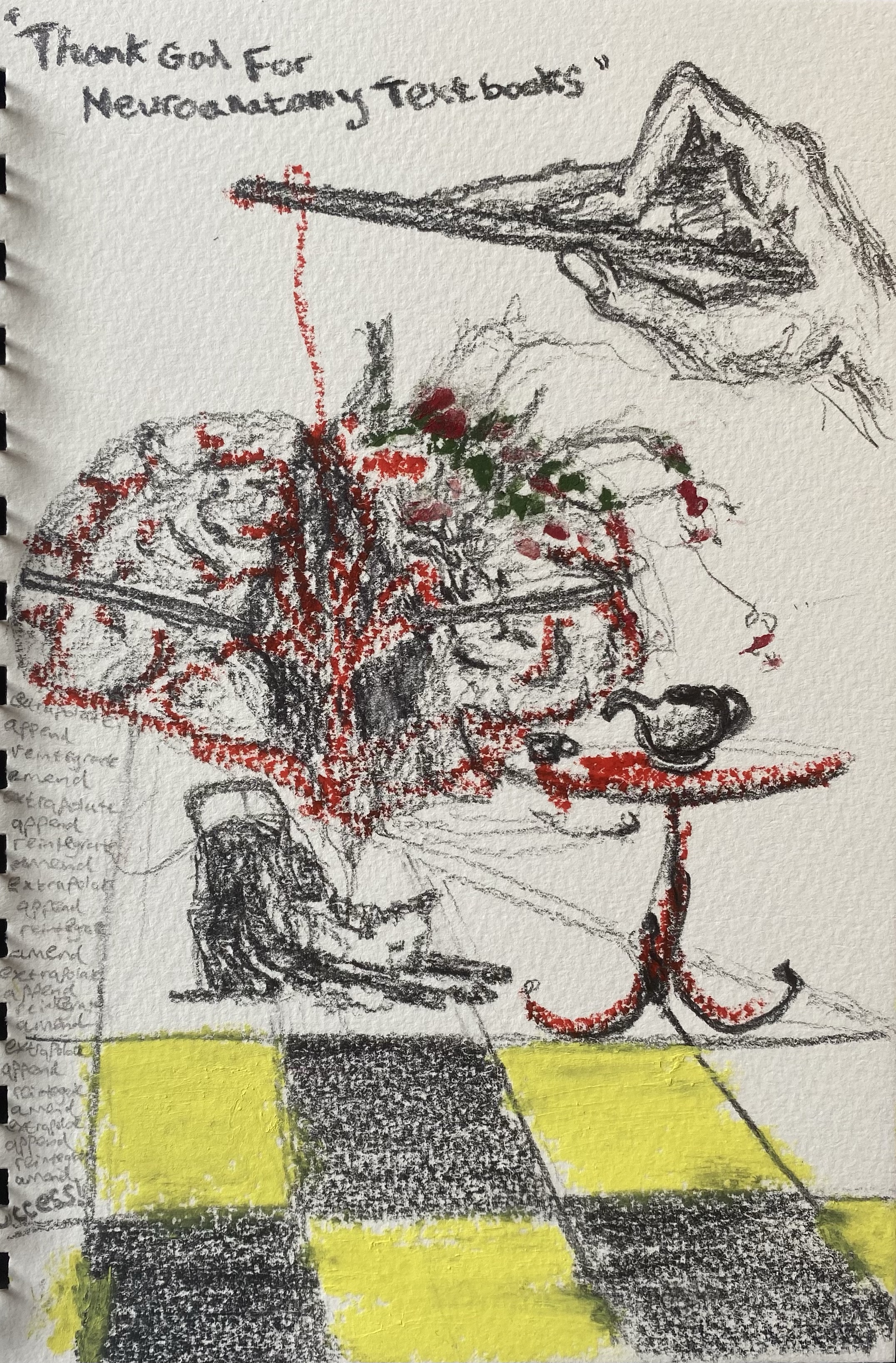 Floating amidst ensanguined&nbsp;dreams