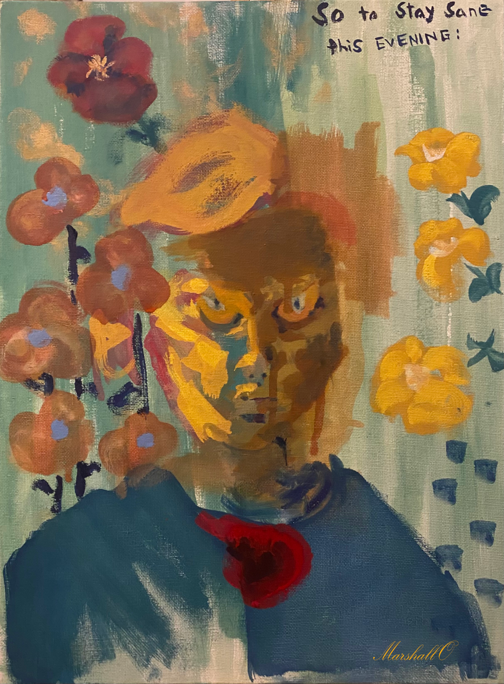 SO TO STAY SANE THIS EVENING: